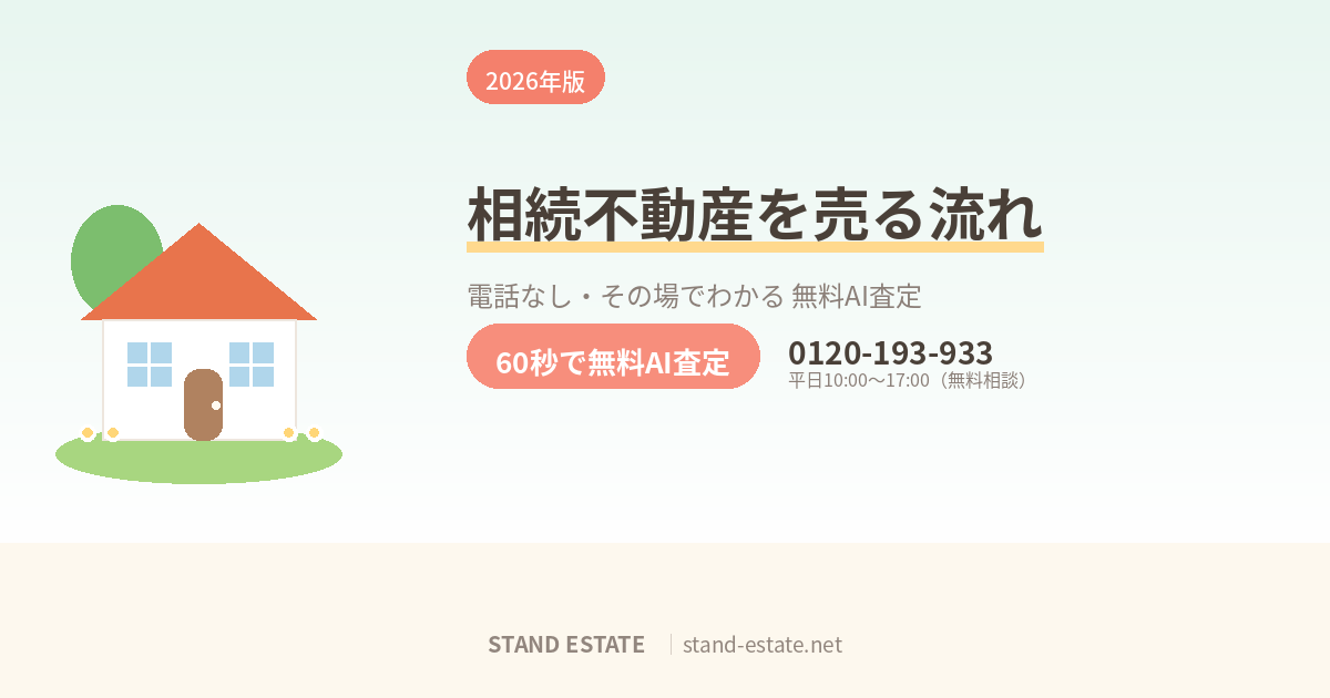 相続した不動産を売るまでの流れ