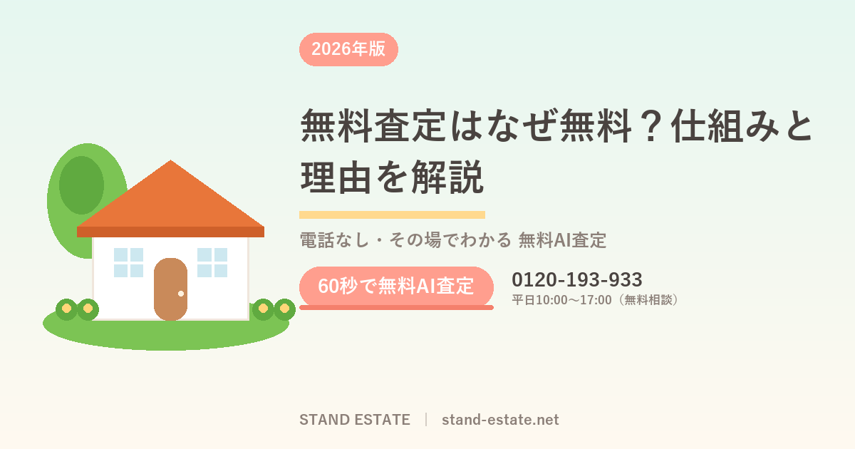 無料査定はなぜ無料？仕組みと理由を解説